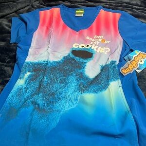 Cherokee women’s Sesame Street tooniform scrub top